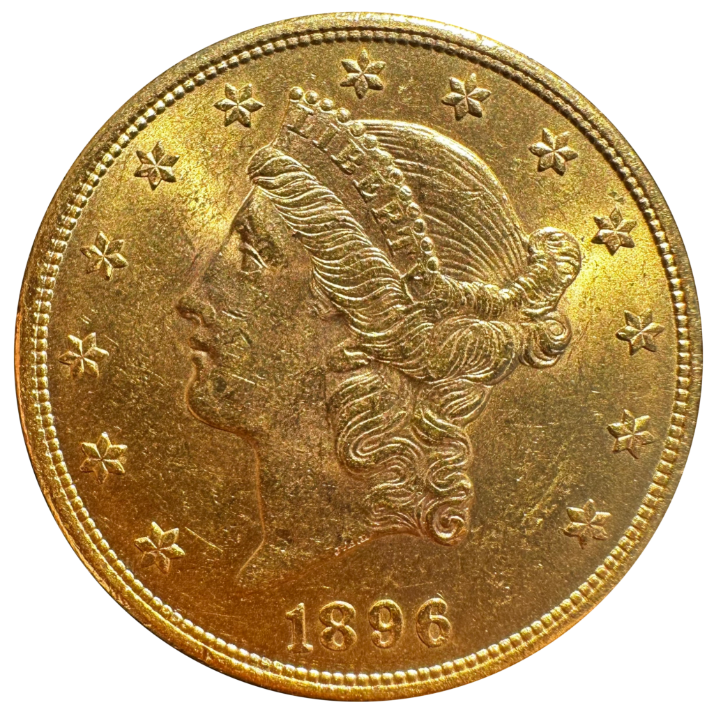 $20 Double Eagle Gold Coin Liberty Type United States Pre33